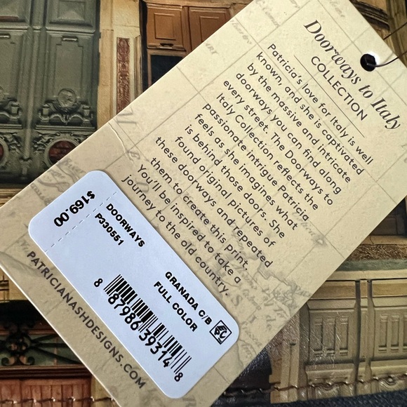 NWT PATRICIA NASH GRANADA LEATHER CROSSBODY BAG - Picture 10 of 12